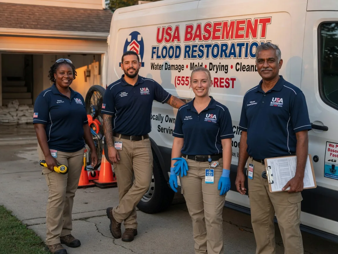 Basement Flood Cleanup company in Lock Springs, MO